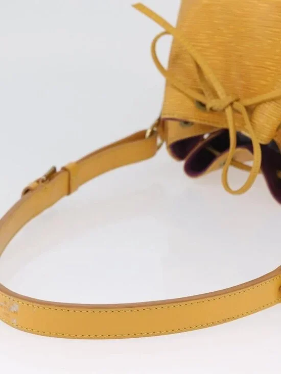 LOUIS VUITTON Epi Petit Noe Shoulder Bag Yellow M44109 LV Auth ka2883 - Picture 8 of 16